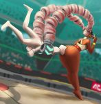 arms_(game) big_ass dark-skinned_female dark_skin facesitting nintendo twin_tails twintelle wide_hips