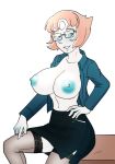 huge_breasts kahix pearl_(steven_universe) short_hair solo steven_universe