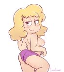 cubedcoconut dat_ass panties sadie_miller steven_universe topless