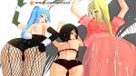 3d aqua_(konosuba) darkness_(konosuba) juanpiamvs kono_subarashii_sekai_ni_shukufuku_wo! megumin patreon patreon_username tagme