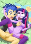 1_female 1_male 1boy 1girl breast_grab breasts equestria_girls equestria_untamed flash_sentry flash_sentry_(mlp) friendship_is_magic male/female my_little_pony palcomix penis sex testicles twilight_sparkle twilight_sparkle_(mlp) uvula vaginal vaginal_penetration