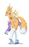  1girl adult circumcised cunt cut digimon labias pussy renamon 