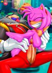 amy_rose bbmbbf dr._eggman eggman_nega feet full_body mobius_unleashed palcomix pietro's_secret_club sega