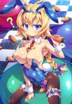  big_breasts blazblue blonde_hair bunnysuit es_(xblaze) looking_at_viewer pantyhose toraishi_666 xblaze xblaze_code:_embryo 