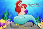  1boy 1girl ass big_ass big_ass big_breasts big_breasts bigboy4025 bubble_ass bubble_butt curvaceous curvaceous_female curvy disney facesitting fish flounder green_tail huge_ass huge_ass huge_breasts insanely_hot large_ass large_butt larger_female long_hair looking_back mermaid milf princess_ariel red_hair sex sexy sexy_ass sexy_body sexy_breasts smaller_male smelly_ass text the_little_mermaid thick_ass underwater wide_hips 