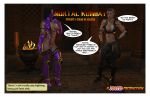 3d big_breasts cleavage joos3dart mask mask_on_head masked mileena mortal_kombat mortal_kombat_x sonya_blade