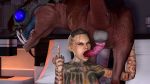 angry beastiality fellatio garry's_mod jack_(mass_effect) mass_effect middle_finger oral varren