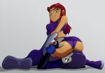 2girls ass dat_ass dc dc_comics raven_(dc) ravenravenraven starfire teen_titans yuri