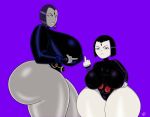 big_ass big_ass big_breasts big_thighs dc_comics goth huge_ass huge_ass huge_breasts huge_thighs jarsman_(artist) middle_finger raven_(dc) tagme teen_titans teen_titans_go teen_titans_go_vs_teen_titans thick thick_ass thick_legs thick_thighs upset wide_hips wide_thighs