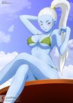 1girl dragon_ball_super micro_bikini tagme vados zel-sama