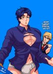  2boys boxers dio_brando jojo&#039;s_bizarre_adventure jonathan_joestar male male_only muscular_male phantom_blood 