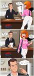 ass big_ass big_breasts breasts chris_hansen comic dat_ass female male shadman speech_bubble text therealshadman to_catch_a_predator