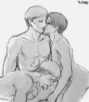  3boys attack_on_titan erwin_smith jean_kirchstein levi_ackerman male male_only shingeki_no_kyojin threesome yaoi yaoi 