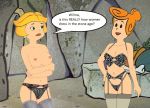  crossover jane_jetson lingerie milf the_flintstones the_jetsons wilma_flintstone 