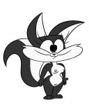 black_eyes jdone looney_tunes naked_female normal_breasts nude original_character penelope_pussycat small_breasts vaginal warner_bros warner_brothers