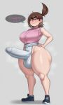 1futa ai_generated ass big_ass breasts erection fundoshi fundoshi_futanari fundoshilover101 futanari huge_ass original original_character