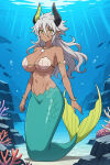 1girl ai_generated anime anime_girl danieltorresmen female shinmai_maou_no_testament solo underwater zest_(shinmai_maou_no_testament)