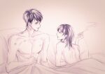1boy 1boy1girl 1girl 1girl1boy 1girls abs after_sex alternate_hairstyle athletic athletic_female athletic_male attack_on_titan back_muscles bed bedroom bertholdt_hoover bertolt_hoover bite_mark cigarette_in_hand cigarette_smoke couple couple_(romantic) couple_art couple_focus couple_love duo duo_focus female female/male fit fit_female fit_male grabbing_sheets hair_down kuobi_meon laying_on_bed looking_at_each_other looking_at_partner love lovers loving_couple lying_on_bed male male/female male_abs muscle on_bed pairing pillows rarepair romance romantic romantic_ambiance romantic_couple sheet_grab sheets shingeki_no_kyojin sitting_on_bed smoking straight straight_sex tagme toned toned_female toned_male what_if wholesome wholesome_couple ymir_(attack_on_titan) ymir_(shingeki_no_kyojin)