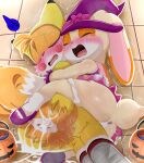 ai_generated cream_the_rabbit halloween halloween_costume miles_"tails"_prower tagme werehog