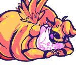 1girl 1girl 1girls animatronic animatronic_female big_ass chicken chicken_girl fat_female five_nights_at_freddy's five_nights_at_freddy's_2 fnaf plump robot robot_girl sacredaegis scottgames toy_chica_(fnaf)