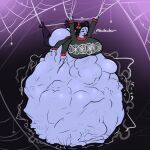 1girl 1girls arachnid arachnid_humanoid big_belly hyper_belly mass_vore muffet multiple_prey sir-gribling spider spider_girl spider_humanoid stomach stomach_bulge stomach_deformation toby_fox undertale undertale_(series) vore vore_belly