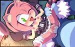amy_rose halloween sonic_the_hedgehog_(series) tagme werehog