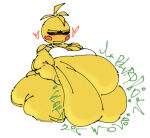 1girl 1girl 1girls animatronic chicken fat_female five_nights_at_freddy's five_nights_at_freddy's_2 nitaruskwish33 obese obese_female plump robot scottgames toy_chica_(fnaf)