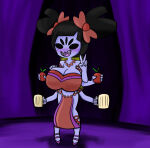 1girl 1girls 2023 arachnid arachnid_humanoid big_breasts breasts muffet spider spider_girl spider_humanoid toby_fox undertale undertale_(series) vile_eyes
