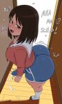1futa ai_generated ass azumanga_daioh big_ass booty_shorts breasts cum dolphin_shorts ejaculation erection fundoshilover101 futanari huge_ass osaka_ayumu_kasuga