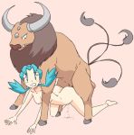  crystal_(pokemon) female_human female_human/male_pokemon from_behind hinoarashi interspecies male/female male_pokemon marina_(pokemon) nude pokemon pokemon_(game) pokemon_gsc pokephilia rape sex tauros 