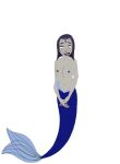 breasts gray_skin mermaid mermaid_girl purple_eyes purple_hair raven_(dc) topless topless_female tounge_out