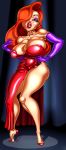  1girl breasts female ironcoin jessica_rabbit nipples who_framed_roger_rabbit 