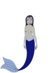 breasts gray_skin mermaid mermaid_girl purple_eyes purple_hair raven_(dc) topless topless_female tounge_out
