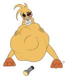 1girl 1girls animatronic chicken drawferno2003 five_nights_at_freddy's five_nights_at_freddy's_2 robot scottgames toy_chica_(fnaf) vore vore_belly vore_sex