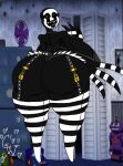 1girl 1girl ass ass_bigger_than_head big_ass big_ass big_breasts breasts breasts_bigger_than_head breasts_out fat_ass five_nights_at_freddy's five_nights_at_freddy's_4 genderswap marionette_(fnaf) nightmarionne puppet_(fnaf) ridiculous_proportions scottgames xxxxxfnafgirl123xxxxx