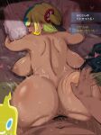 1boy 1girl 1girls anus ass ass_ripple ass_slap bed bed_sheet big_ass big_breasts blush breasts canari_(pokemon) curvaceous curvaceous_ass curvaceous_body curvaceous_female curvaceous_figure curvaceous_hips curvaceous_thighs curvy curvy_ass curvy_body curvy_female curvy_figure curvy_hips curvy_thighs dat_ass game_freak hair izumo_eoekaki large_ass male mask mask_pull multicolored_hair naked_female nintendo nipples nude nude nude_female open_mouth penis penis_in_pussy pillow pokemon pokemon_legends:_z-a pussy rotom rotom_phone sex short_hair slapping slapping_ass slapping_butt thick thick_ass thick_butt thick_hips thick_legs two-tone_hair vaginal_penetration voluptuous voluptuous_female waifu