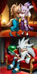 ai_generated blaze_the_cat emerald_caos silver_the_hedgehog sonic_the_hedgehog_(series) tagme whisper_the_wolf