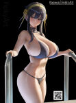 1girl 1girl 1girl alluring ass assassin big_breasts big_breasts bikini feikyart female_only fit_female hourglass_figure light-skinned_female light_skin looking_at_viewer mature_female navel pale-skinned_female pale_skin slim_waist spy_x_family swimsuit thick_thighs thighs thorn_princess wide_hips yor_briar yor_forger
