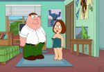 ass bedroom bouncing_breasts chris_griffin family_guy father_&_daughter funny gif guido_l incest meg_griffin panties peter_griffin