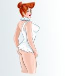 ass breasts minidress the_flintstones thighs wilma_flintstone