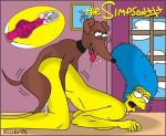  beastiality cum_in_pussy marge_simpson santa&#039;s_little_helper tagme the_simpsons vaginal x-ray 