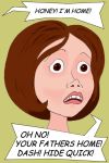 helen parr from disney by gallienus