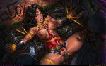 blue_eyes bondage breasts cum cum_in_mouth cum_on_body cum_on_breasts cum_on_face dc dc_comics forced hardcore rape ripped ripped_clothes rope rope_bondage rough rough_sex sabudenego_(artist) struggling tied tied_up wonder_woman wonder_woman_(series)