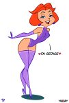 bodysuit gloves high_heels jane_jetson phillipthe2 stockings the_jetsons