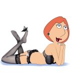 bra butterfly family_guy garter_belt lois_griffin milf