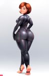 barefoot body_suit breasts helen_parr huge_ass jlullaby looking_at_viewer the_incredibles thighs