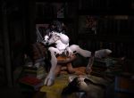 1girl anthro bakaras chubby glasses masturbation tauren warcraft world_of_warcraft