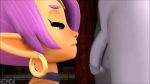 3d animated cum cum_in_throat ejaculation facefuck facial fellatio irrumatio penis_kiss purple_hair redmoa shantae shantae_(character) sound webm