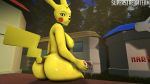  anthro big_ass booty breasts female female_only looking_at_viewer nude pikachu pokeball pokemon sexy solo superstreamteam 