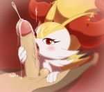  2017 absurd_res ambiguous_gender anthro ass balls big_balls big_penis big_tail blush bodily_fluids braixen canid canine cum cum_on_face cumshot digital_media_(artwork) duo ejaculation erection faceless_character faceless_male fluffy_tail fur genital_fluids genitals high_res huge_penis huge_tail human humanoid_genitalia humanoid_penis inner_ear_fluff interspecies licking licking_penis long_penis long_tail looking_at_viewer lying male mammal miso_souperstar multicolored_body multicolored_fur nintendo nude open_mouth oral orgasm penile penis penis_lick pok&eacute;mon pok&eacute;mon_(species) pok&eacute;philia saliva sex simple_background solo_focus thick_penis tongue tongue_out tuft two_tone_body two_tone_fur vein video_games white_body white_fur 